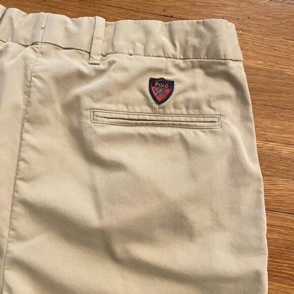 Polo Golf Ralph Lauren Pants Mens 35x32 Khaki Golf Classic Fit Cotton Stretch - Picture 13 of 16